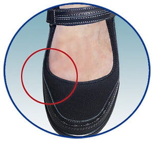 Women's shoe store stretcher for bunions