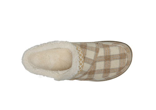 Clara Oatmeal Plaid