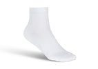 Chaussette de compression pour cheville 15-20 mmHg - Blanche