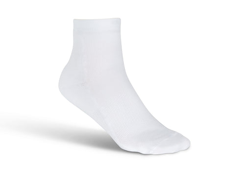 Compression Ankle Socks 15-20 mmHg - White