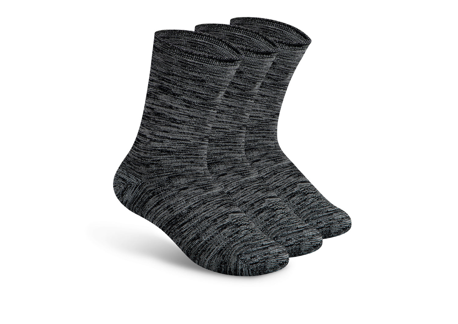 Ribbed Gray Wool Socks, Handmade Long Winter Socks, Comfy Crew Socks for Wide  Feet, Thermal Hiking Socks, Natural Boot Socks, Bed Socks 