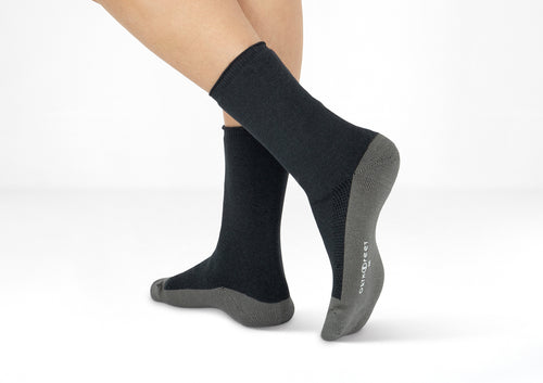 Extra Roomy Socks (Thick) - Charcoal